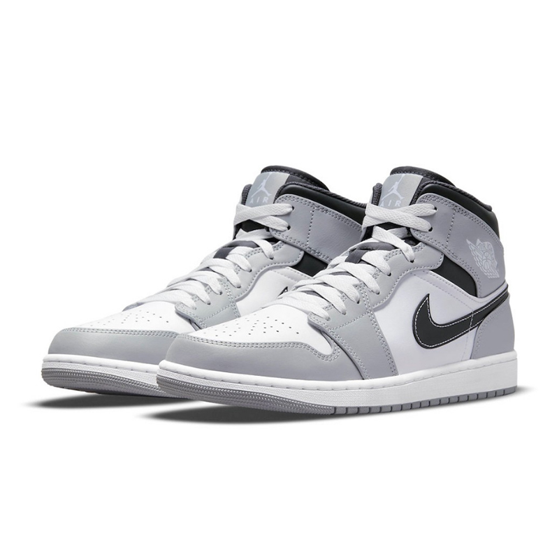 Air Jordan 1 Mid '' Light Smoke Grey '' 煙灰黑 小Dior 男鞋 554724-078 [台灣現貨]