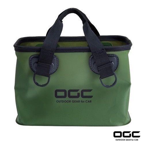 日本 OGC  - 8631 可水洗 16L 戰術水桶 軟式水桶 折疊水桶 攜帶型 水桶 水袋 野營 露營