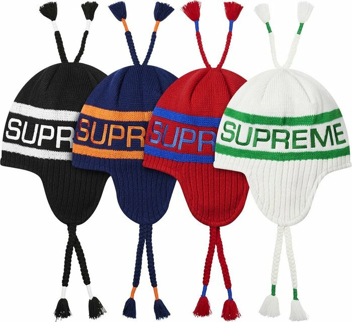2016AW SUPREME Earflap Beanie 毛帽 現貨