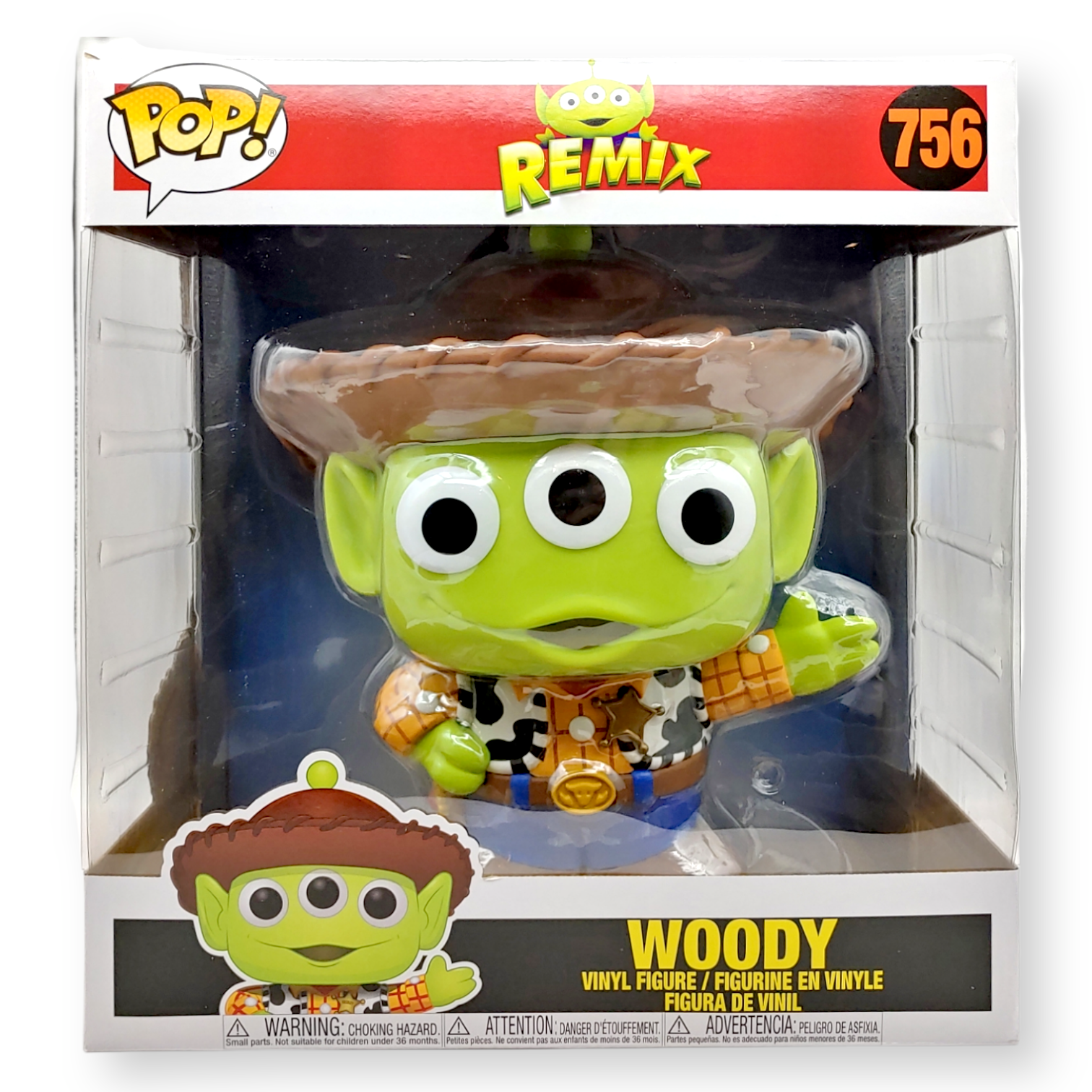 FUNKO <三眼仔CROSSOVER>10吋三眼仔(胡迪)-No.756