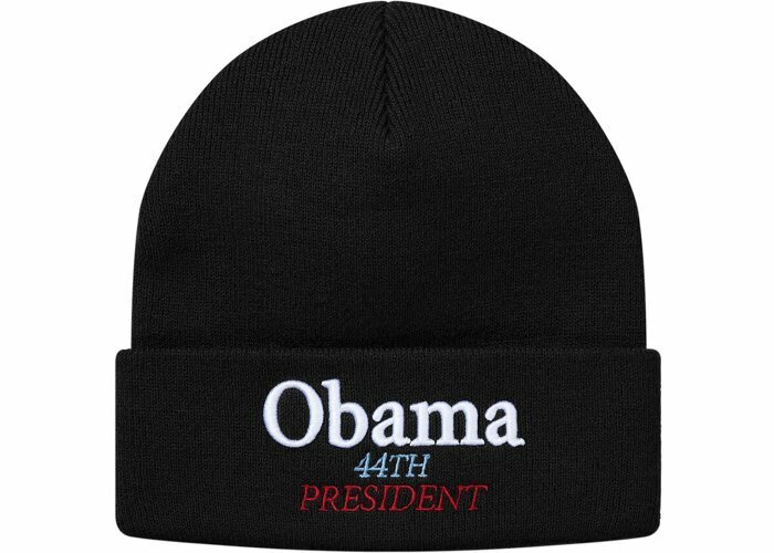 2018AW Supreme Obama Beanie 毛帽 歐巴馬 總統