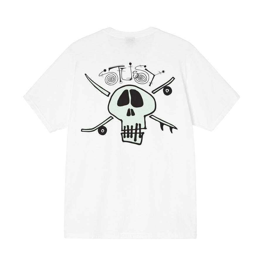 【STUSSY HO'21】Stussy Surf Skate Skull Hoodie Stussy Surf Skate Skull Hoodie - Ash Heather - 1924746-0062
