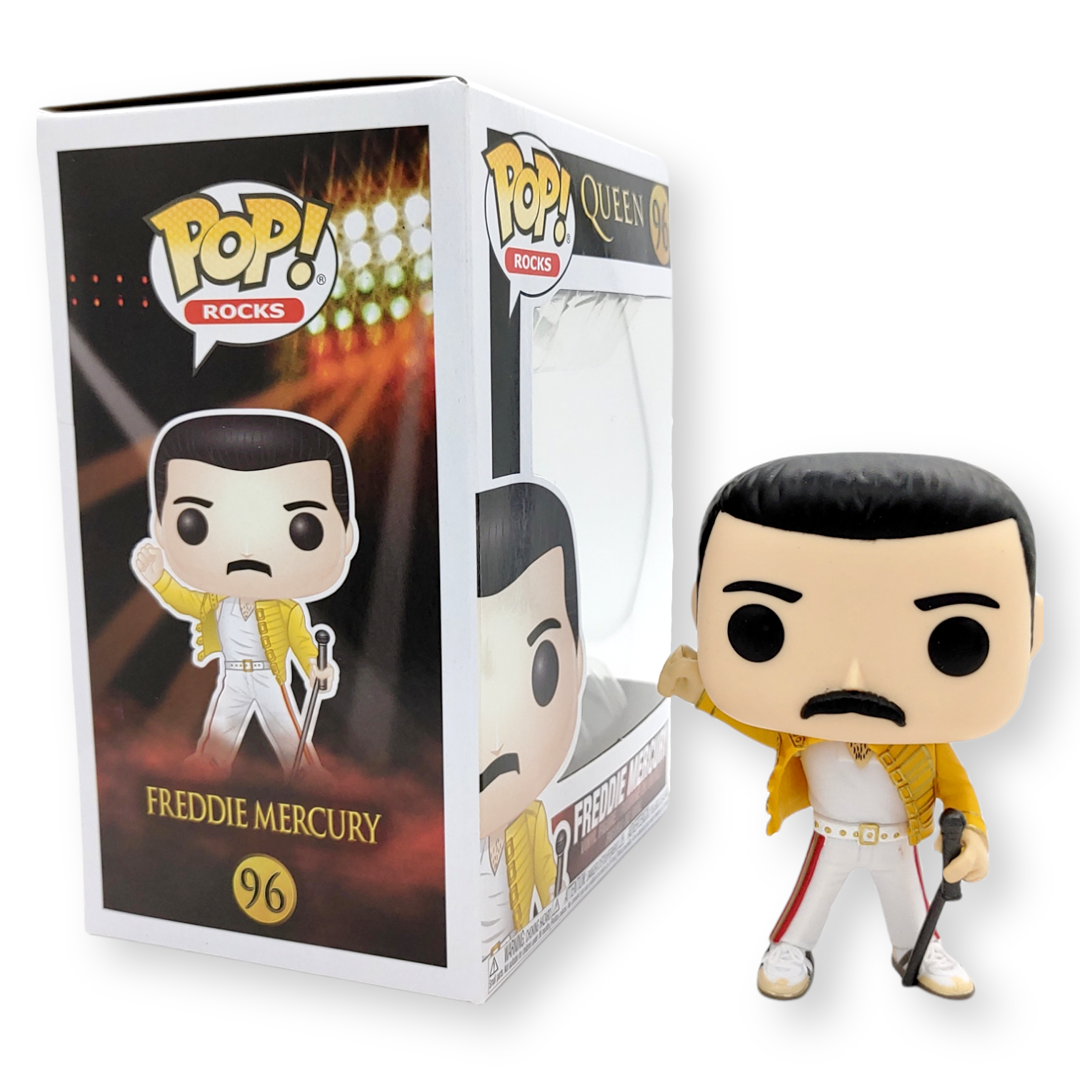 FUNKO POP Queen-Freddie Mercury(黃衫)-No.96