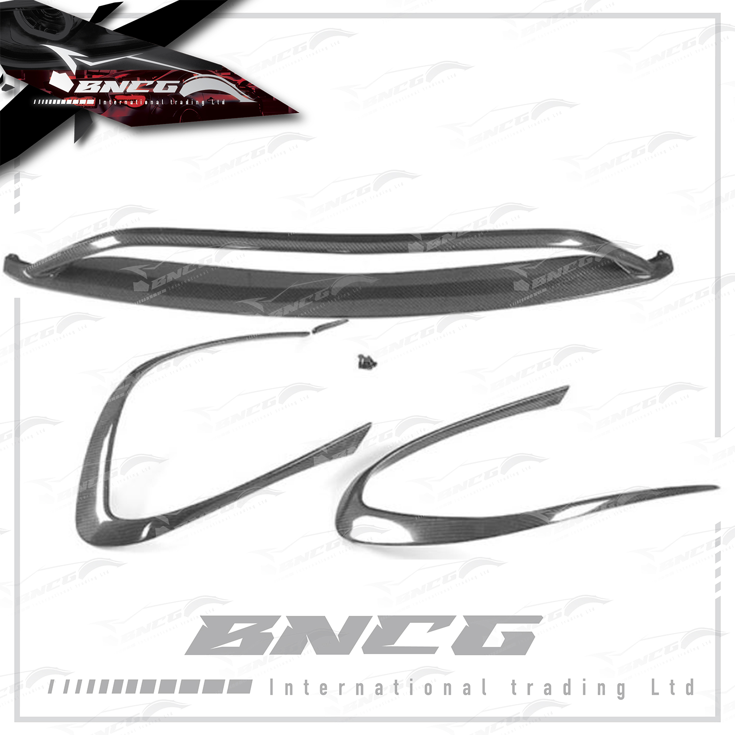 賓士 Benz CLA Class W117 17-19年式 改裝 卡夢 碳纖維 外觀件 空力套件 前下巴 【三件套】