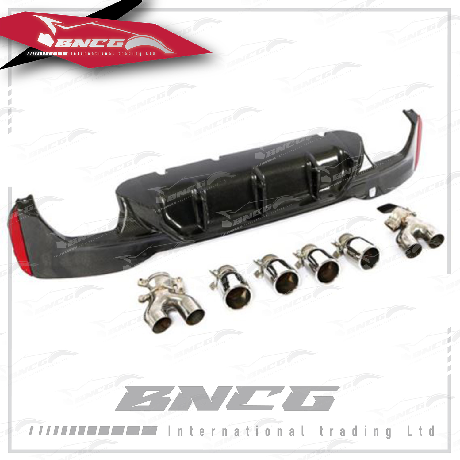 寶馬 BMW 5系列 G30 17-19年式 改裝 卡夢 碳纖維 外觀件 空力套件 後下巴 後導流 【含尾飾管】