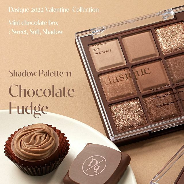 [ dasique ] Shadow Palette -#11 Chocolate Fudge