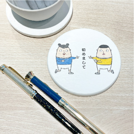 硅藻土吸水杯墊