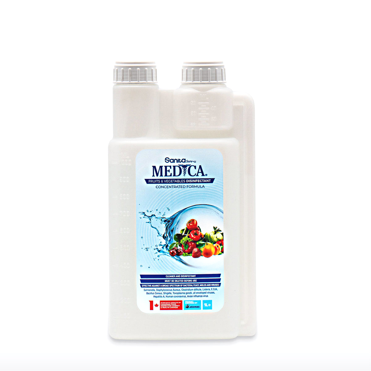 Sanita - Medica 蔬果清潔消毒劑濃縮配方 1公升