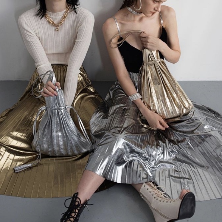 joseph & stacey,百摺包,針織,三宅一生, bao bao,韓星,太后,秀智,水桶包,