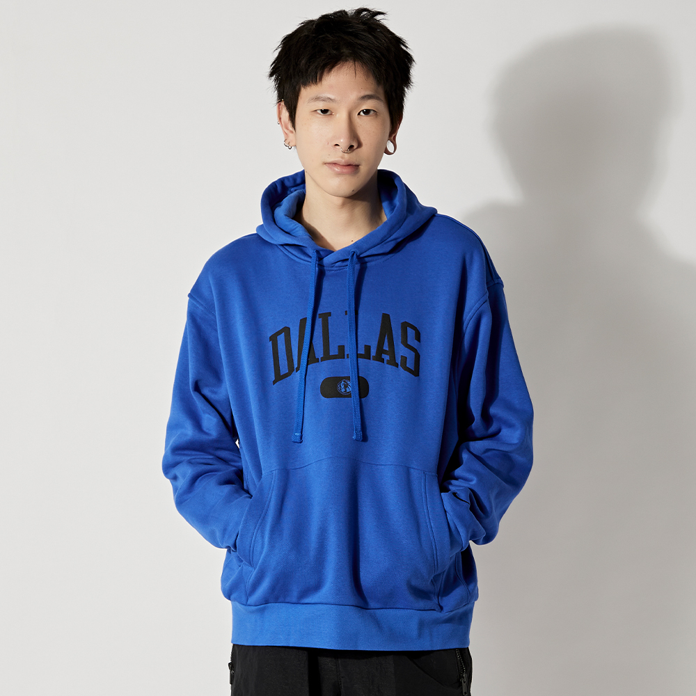 Nike AS Dal Po Flc Essntl Hrtg 男 藍 小牛隊 休閒 長袖 DH6581-480