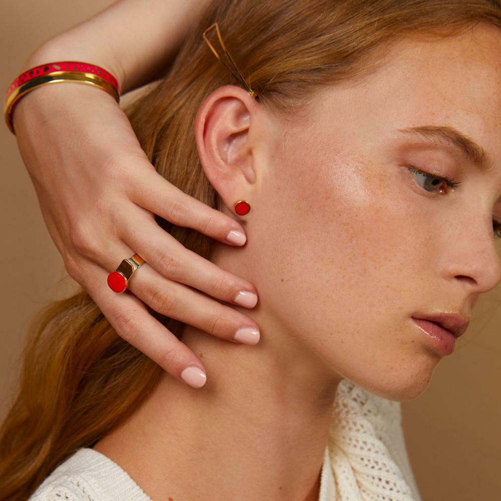 bangle up ,小愛瑪仕,手環,法國,手工琺瑯,飾品,耳環