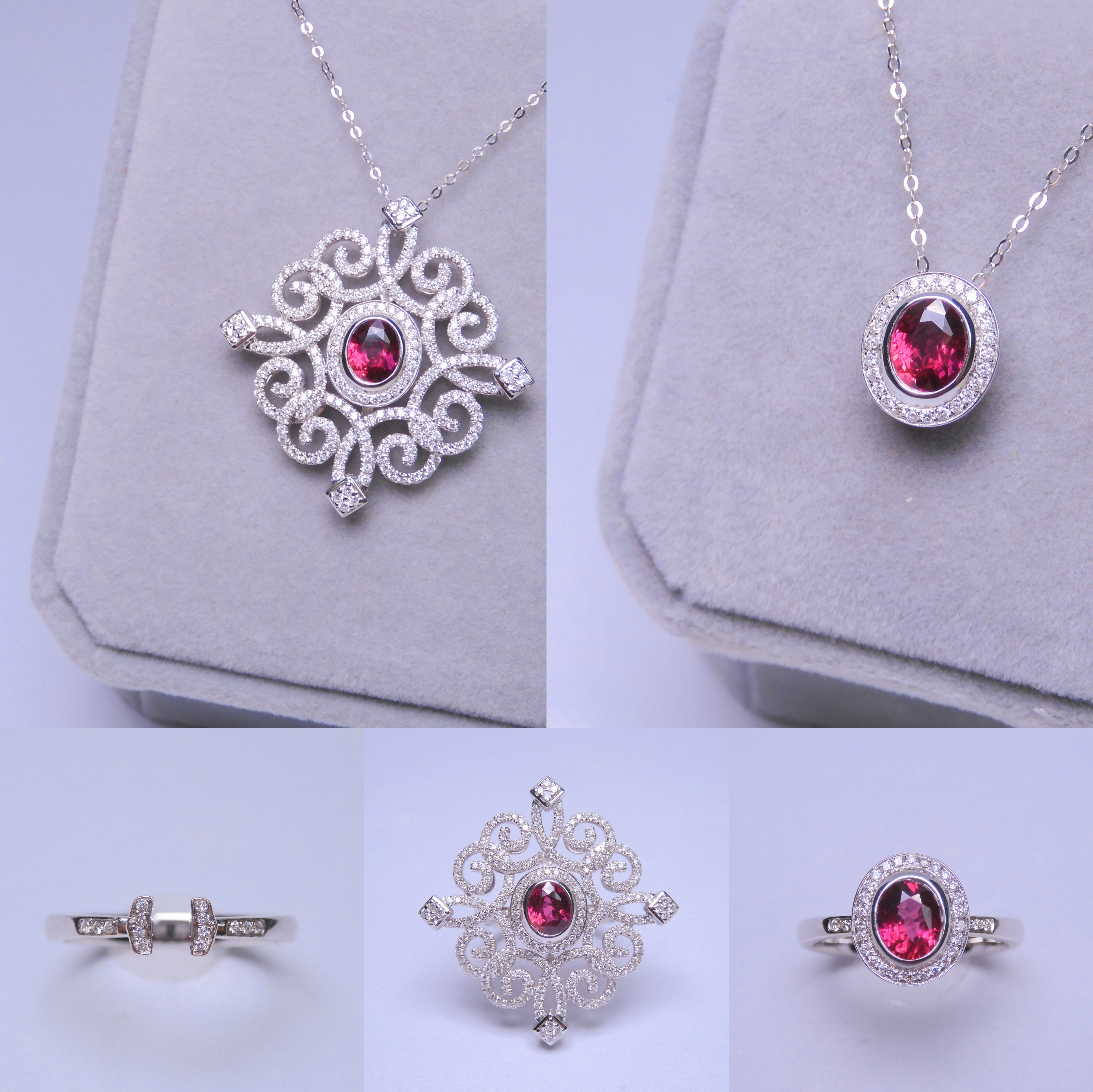 18K金 1.01ct 紅寶石戒指/吊墜 (多用款)