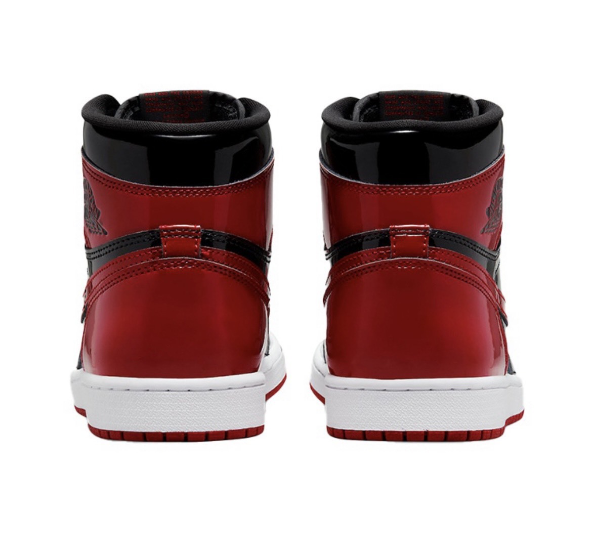 NIKE AIR JORDAN 1 RETRO HIGH OG “PATENT BRED” 高筒黑紅漆皮