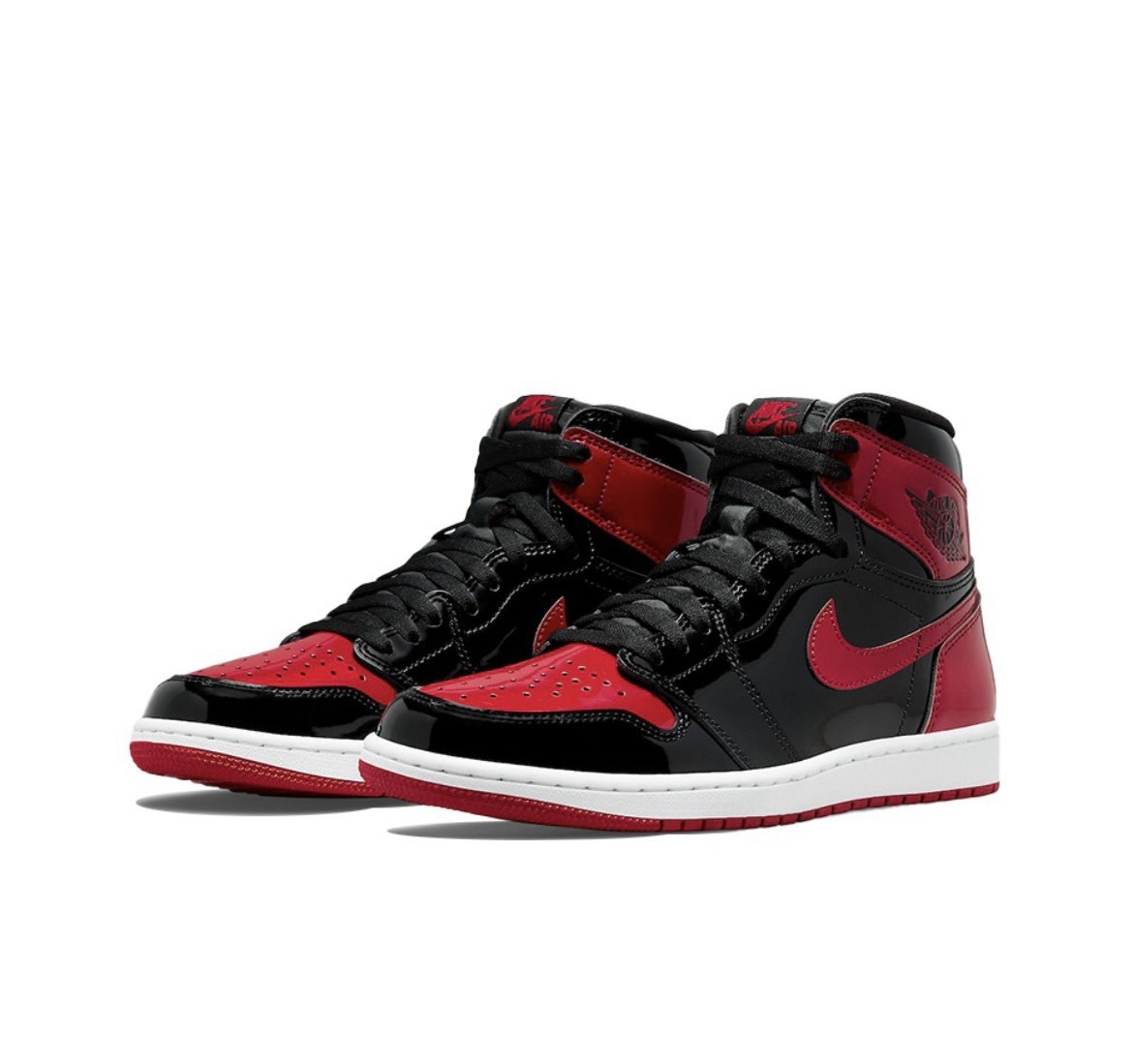 NIKE AIR JORDAN 1 RETRO HIGH OG “PATENT BRED” 高筒 黑紅 漆皮 禁穿