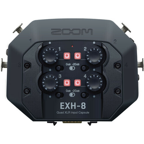 Zoom EXH-8 H8專用4-ch XLR 輸入模組音頭