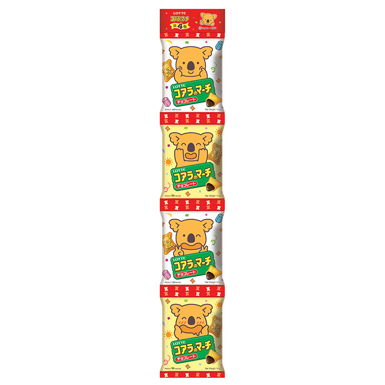 LOTTE 樂天小熊餅串串包/巧克力風味