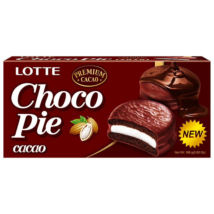LOTTE 黑巧克力派