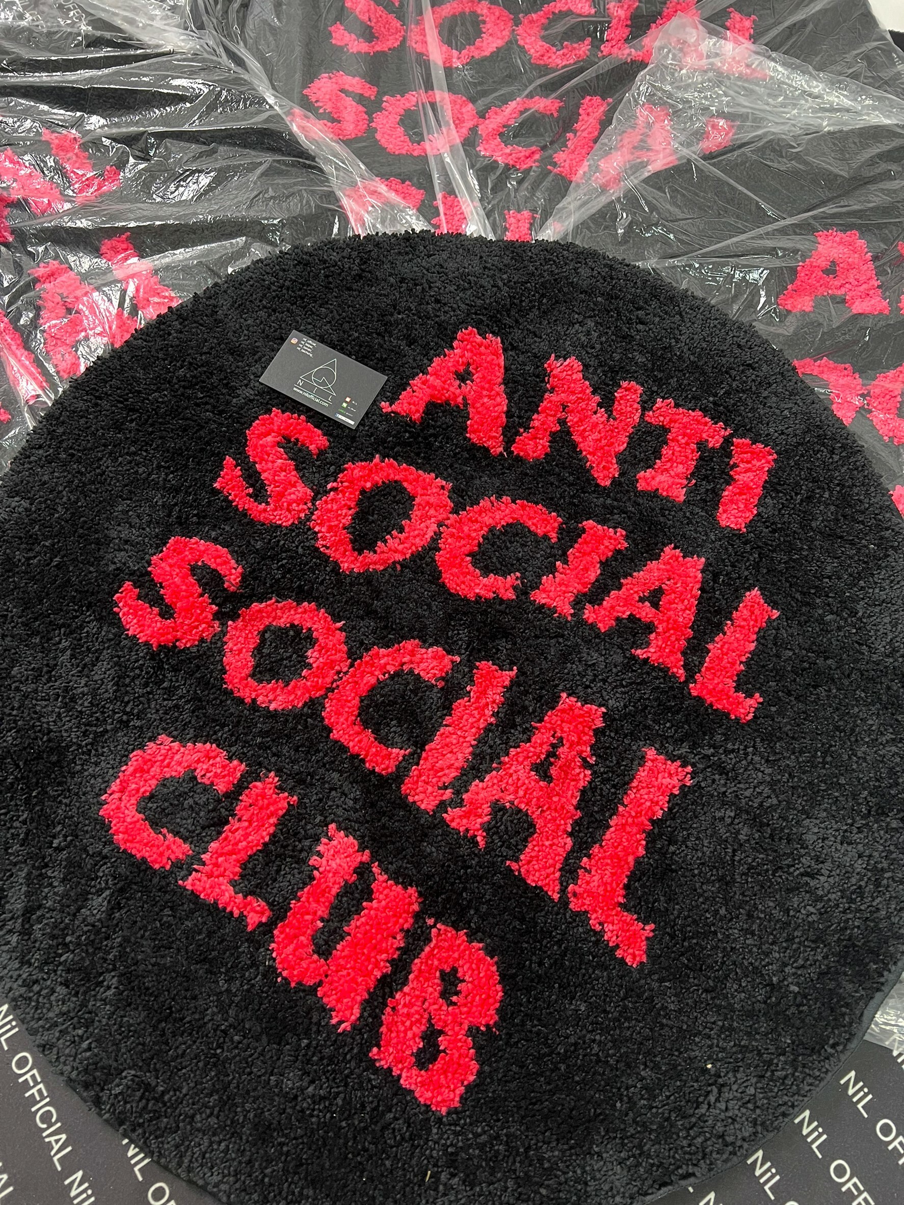 [現貨] Anti Social Social Club ASSC 字體 LOGO地墊