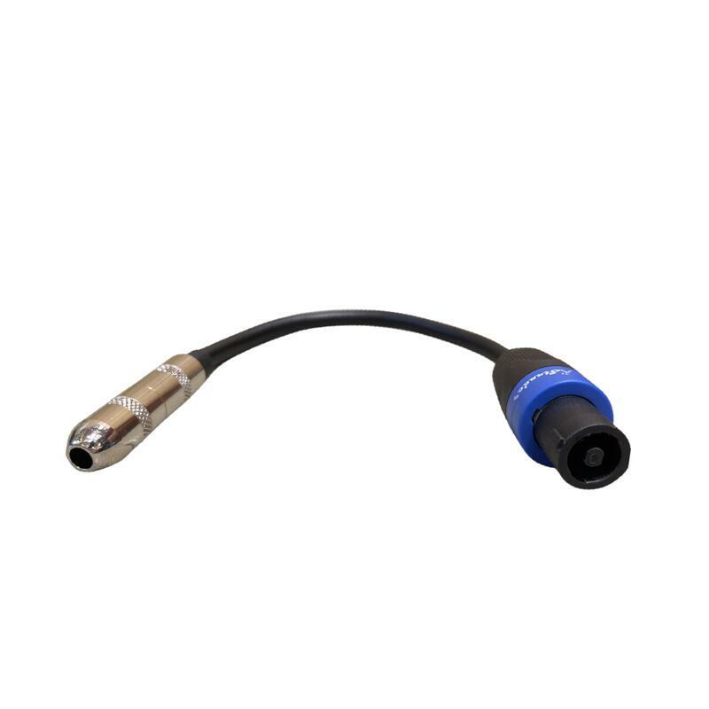 台灣製 Stander 6.3 TS 母頭 轉 Speakon 公頭 20cm 轉接線