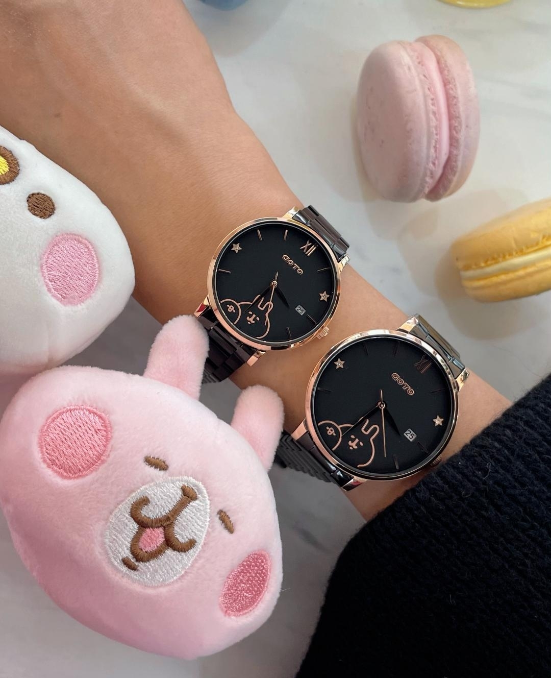 【GOTO】卡娜赫拉Starry Night 星空系列 GS0099B-43-A41 (37mm) / GS0099L-43-A41 (33mm) 現代鐘錶