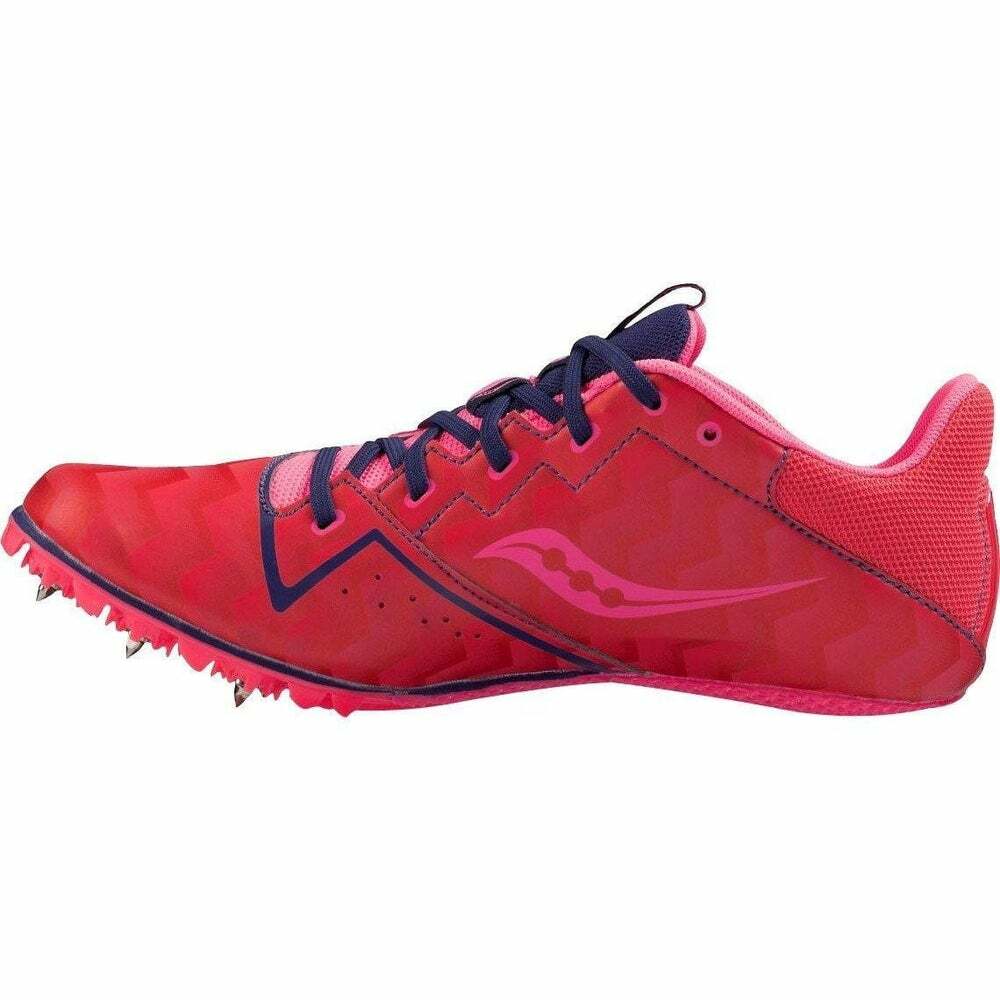 Saucony Spitfire 4  田徑釘鞋 粉紅色(適合60-400米)  (特價貨品，不設退換)