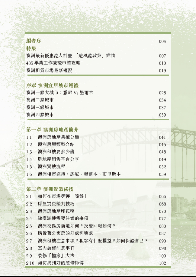 【澳洲置業攻略】|澳洲置業投資及生活攻略|簽證|移民實務|避風港政策