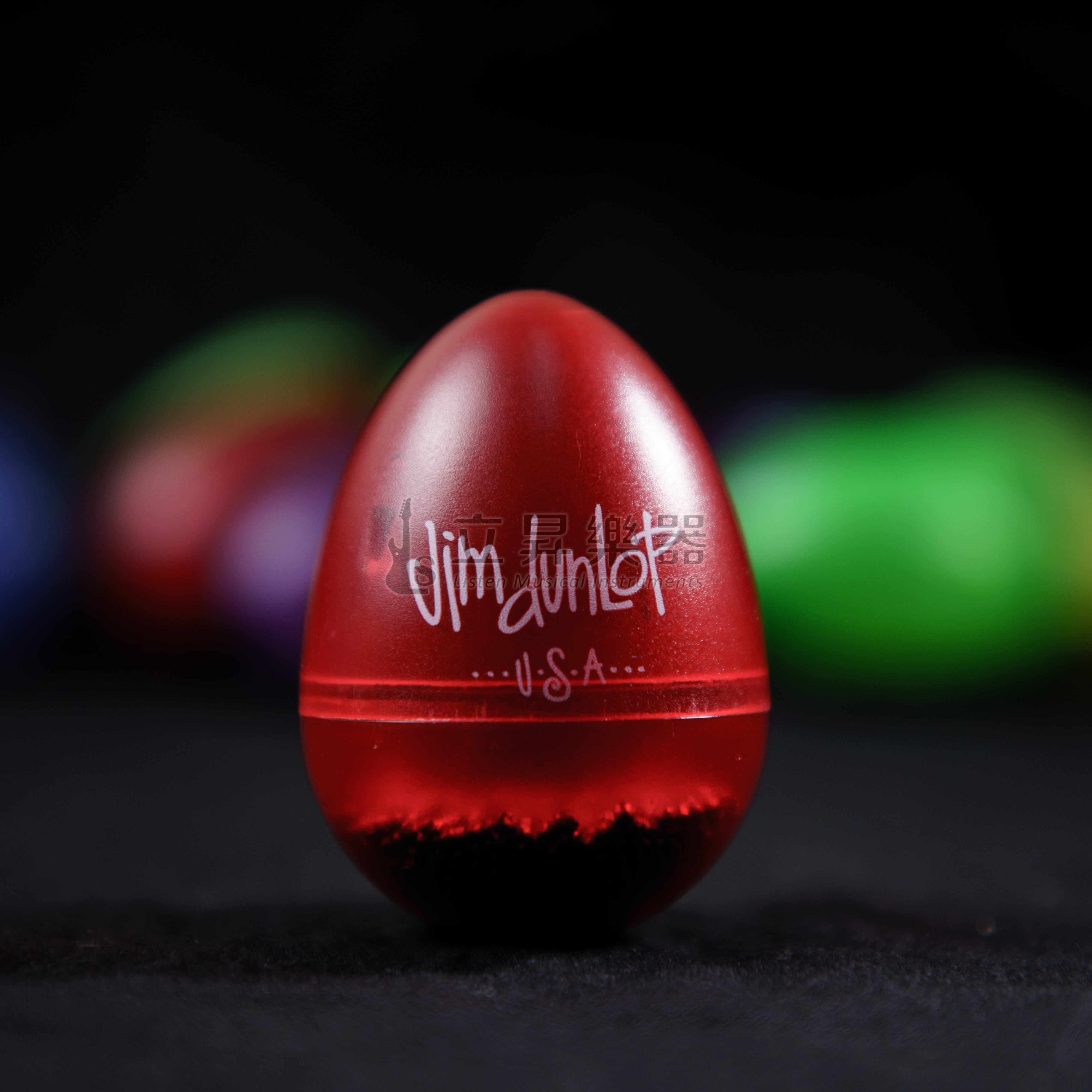 JIM DUNLOP JDGO-9102 果凍色 雞蛋沙鈴 Egg Shaker 沙鈴 沙沙 紅 / 黃 / 綠 / 藍 / 紫