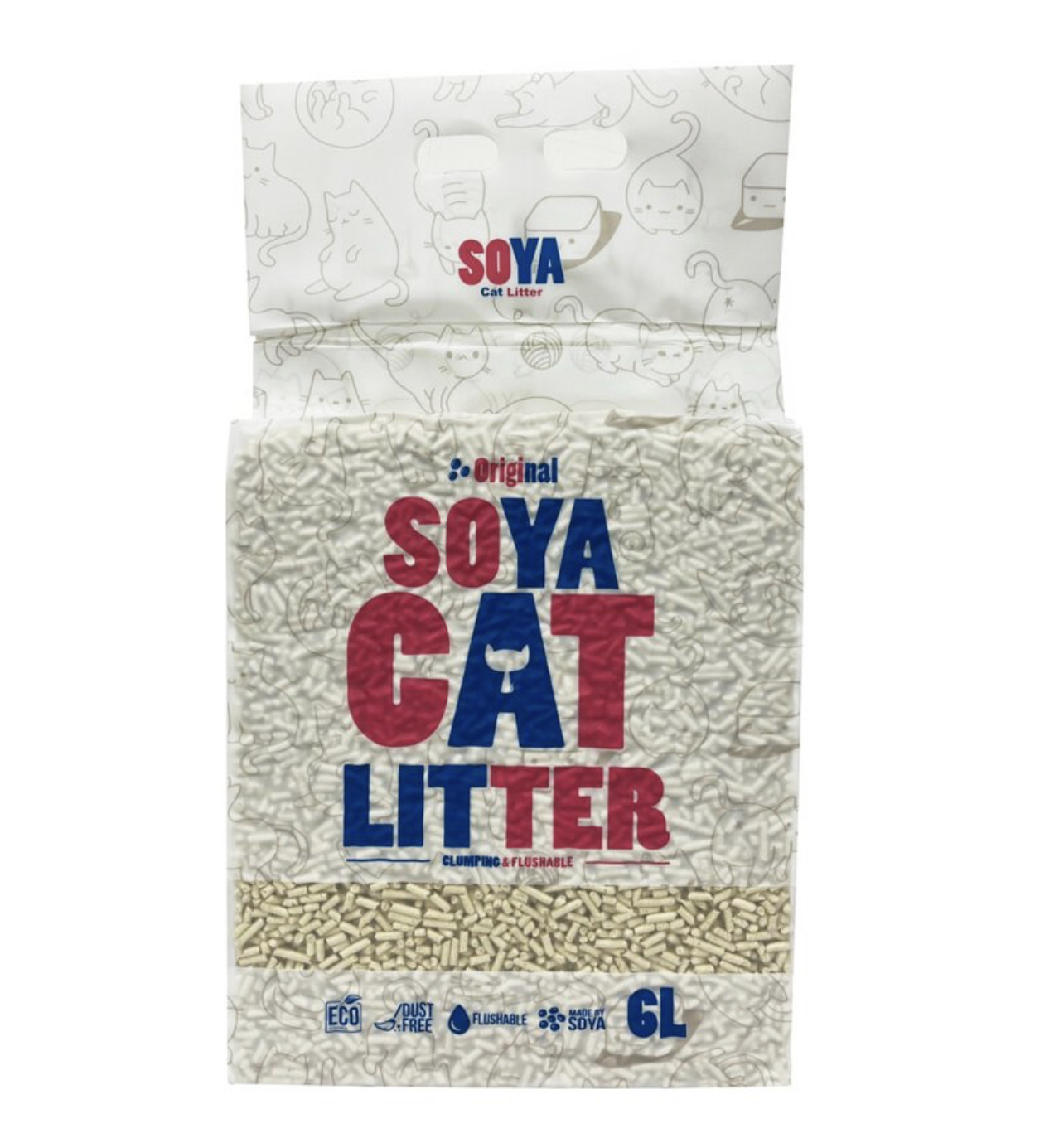 SOYA 豆腐貓砂 原味．6L