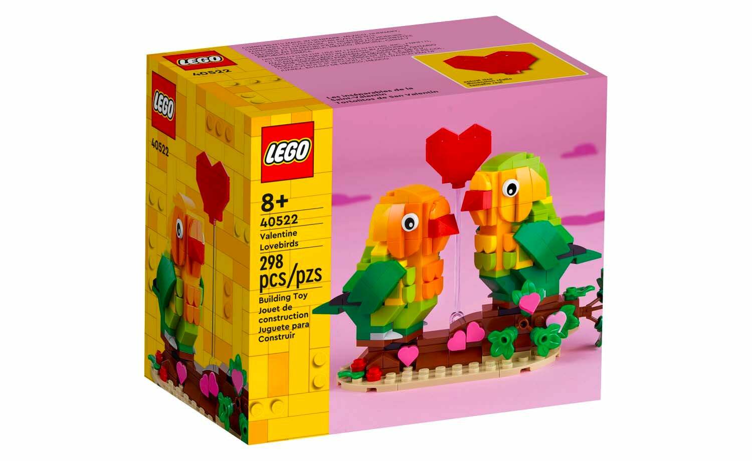 [飛米樂高積木磚賣店] LEGO 40522 BrickHeadz 愛情鳥