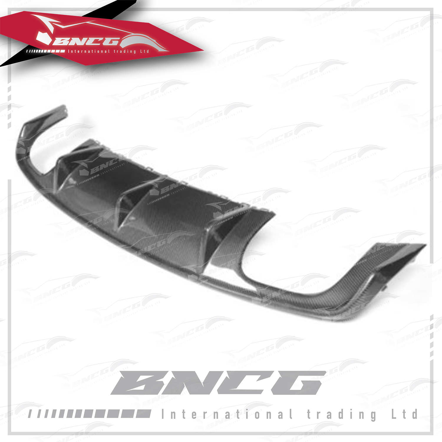 奧迪 Audi S3 改裝 卡夢 碳纖維 外觀件 空力套件 JC款 後下巴 後導流 雙邊雙出