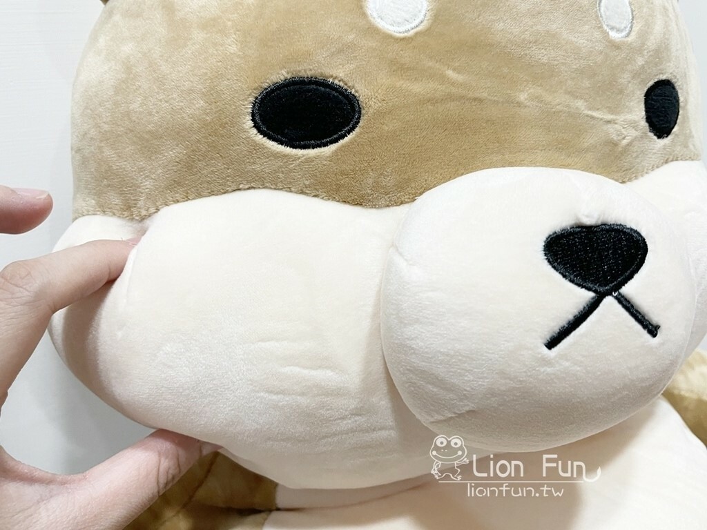 Lion Fun 推薦傲嘟嘟の柴之助玩偶抱枕，不送人自己入手也很合適