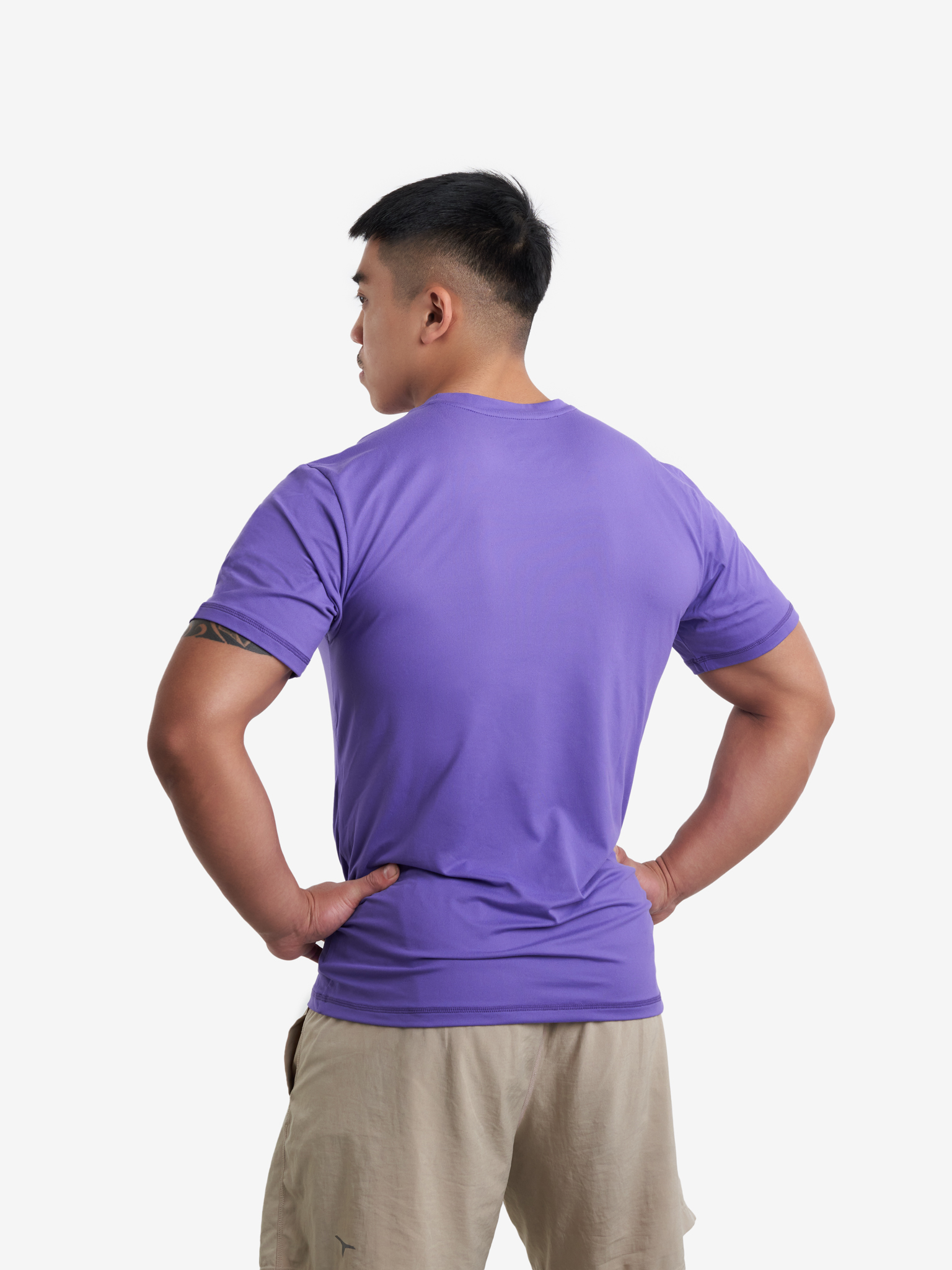 托瑪斯經典素色男短袖（暹羅紫）2022年度限定色
