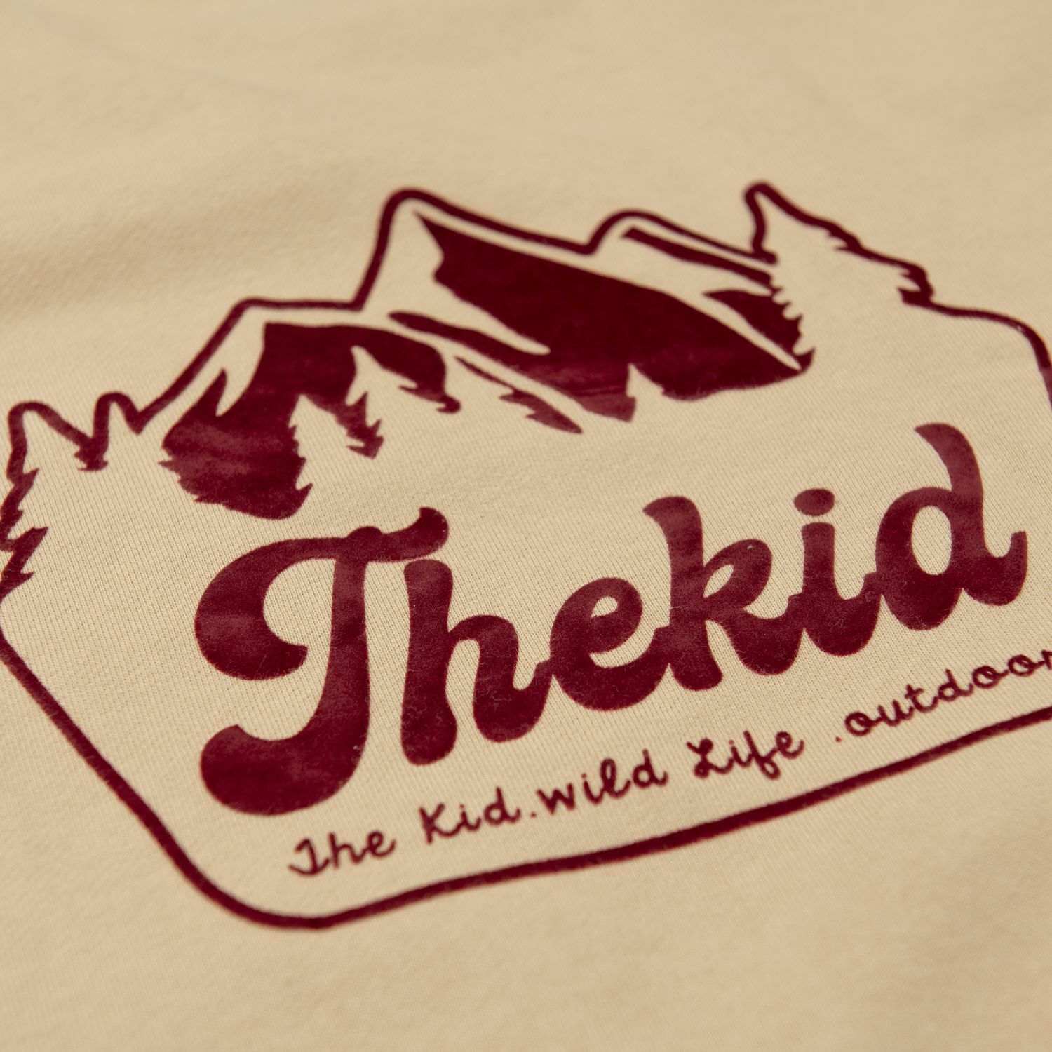 KID ® 吊染大學T 卡其