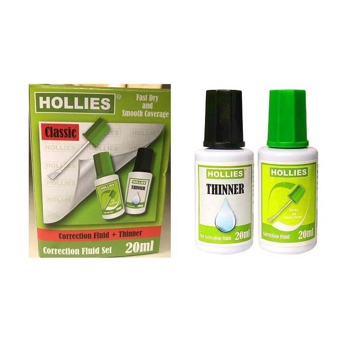 Hollies 塗改液 改錯水 (連天拿水) 20ml