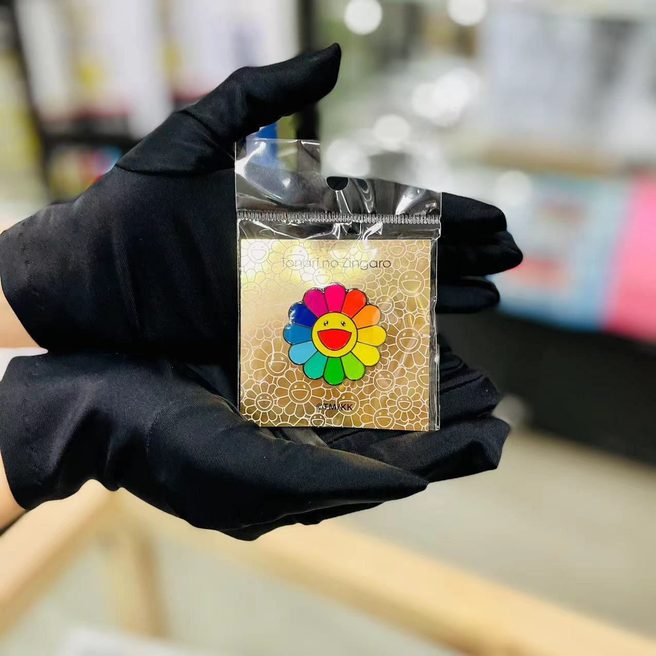 Flower Pin 37mm (6 styles)