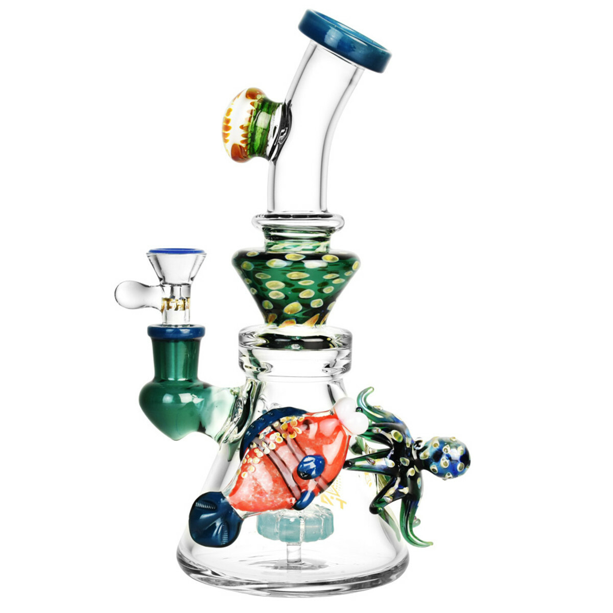 TATAOO GLASS OCEAN LIFE WATER PIPE