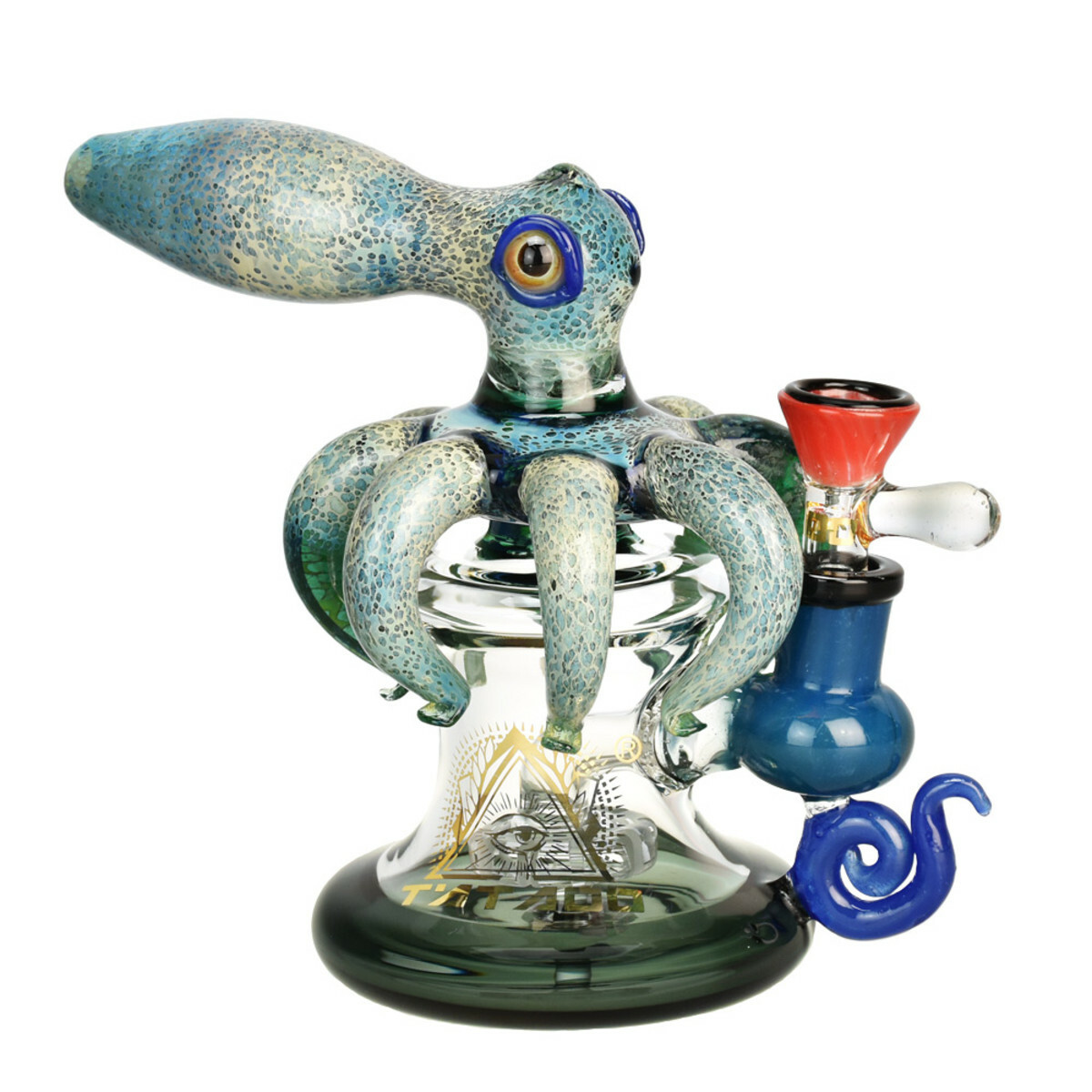 TATAOO GLASS KRAKEN MINI WATER PIPE