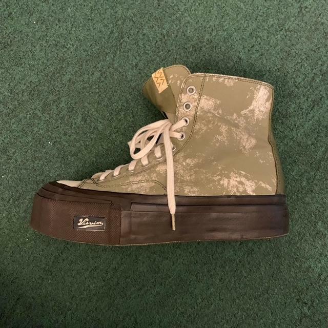 ⏱️限時優惠LIMITED TIME SALE : VISVIM SKAGWAY HI G.PATTEN - OLIVE SIZE 10 IN STOCK NOW (現貨發售中)