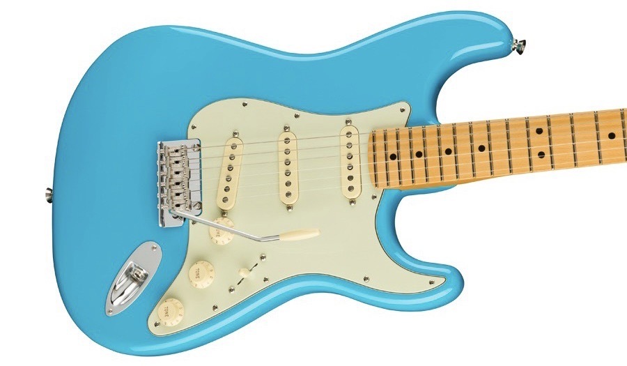 Fender Fender American Professional II Stratocaster MN Miami Blue 邁阿密藍 電吉他 第 4 張圖片｜三峽吉他 / Bass