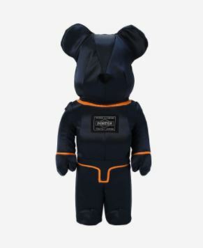 Bearbrick x Porter Tanker Iron Blue Special Edition 100% & 400% Set