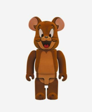 Bearbrick Tom & Jerry Jerry Flocky Ver. 100% & 400% Set