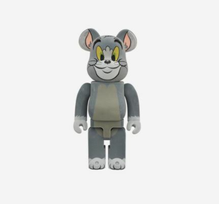 Bearbrick Tom & Jerry Tom Flocky Ver. 100% & 400% Set