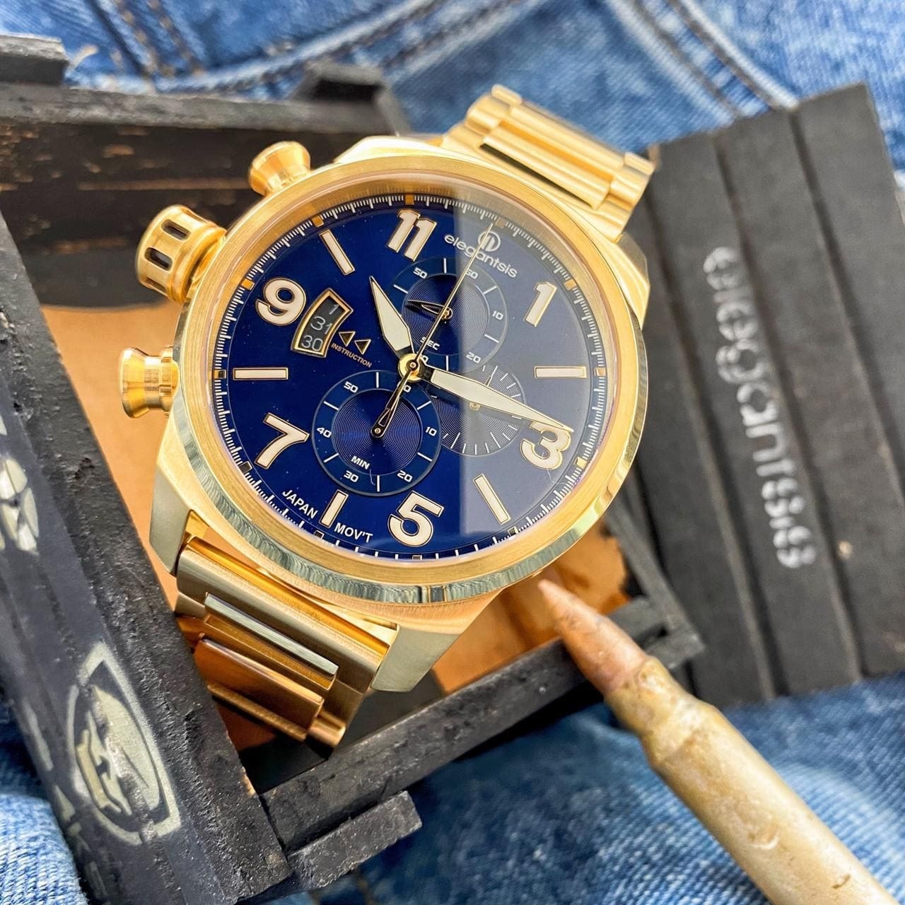 【elegantsis 】 ELJT48MQS-OB04M 45.5mm  MODERN WATCH