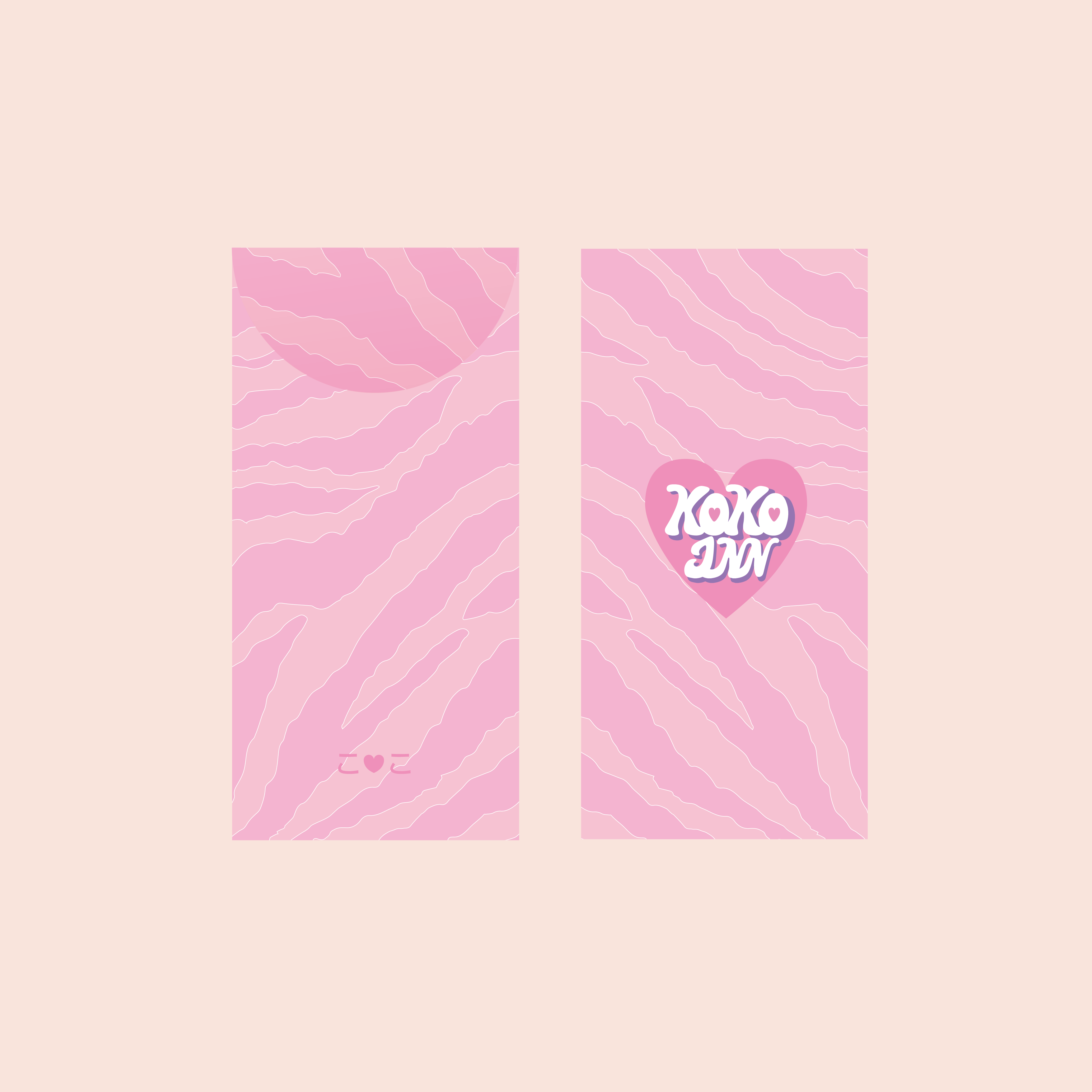 こ♡こ 獨家設計萬用紅包袋（愛心款）