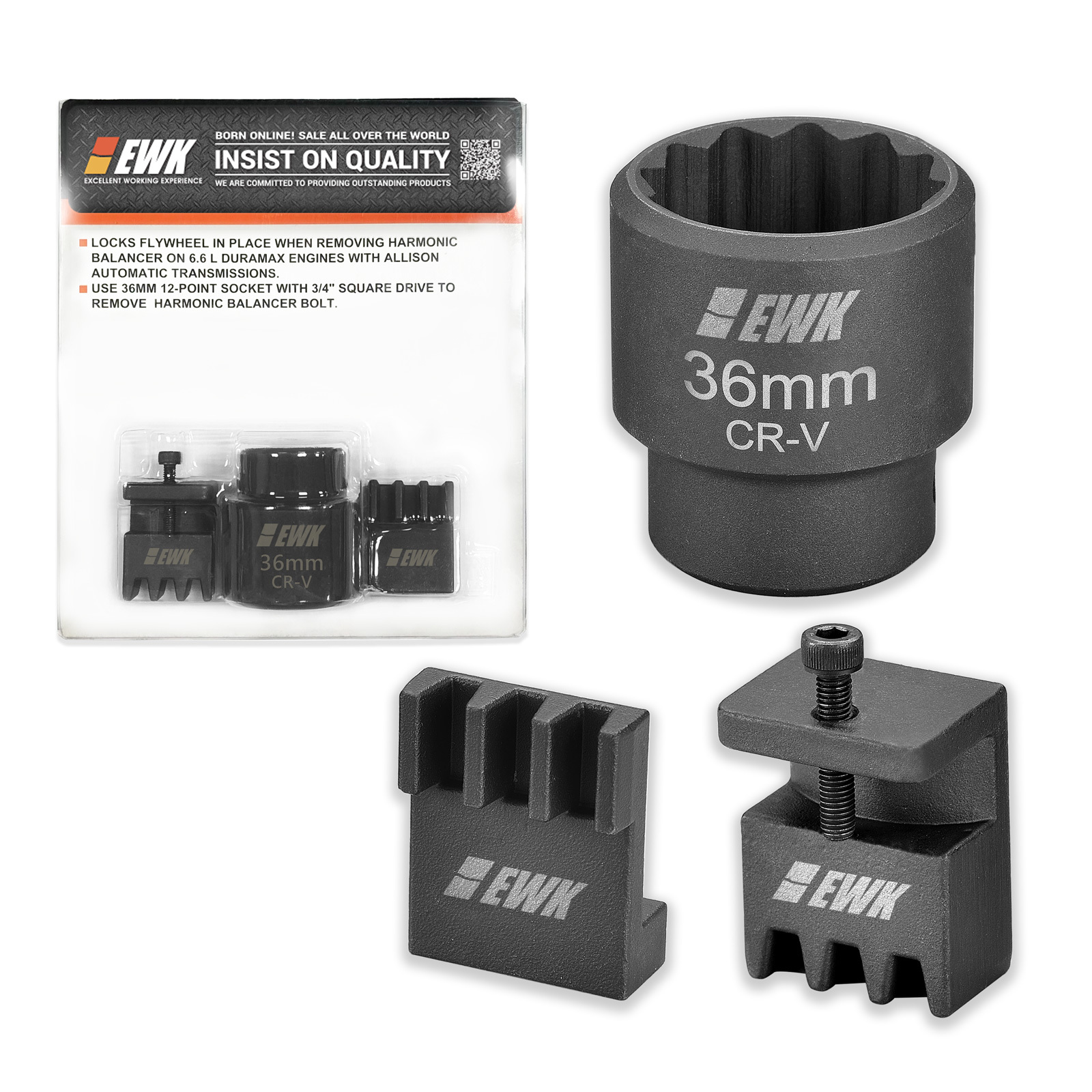 36mm Flywheel Locking Holder for Duramax 6.6L EWK