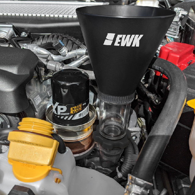 Engine Spill Proof Oil Funnel for Subaru EWK