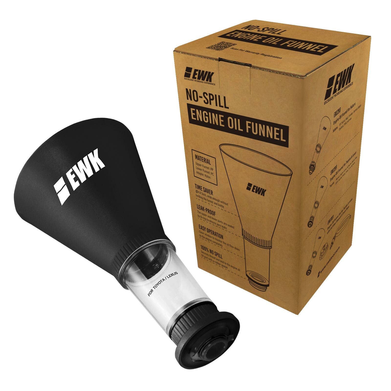 Engine Oil Funnel for Toyota, Lexus, Scion, Audi EWK