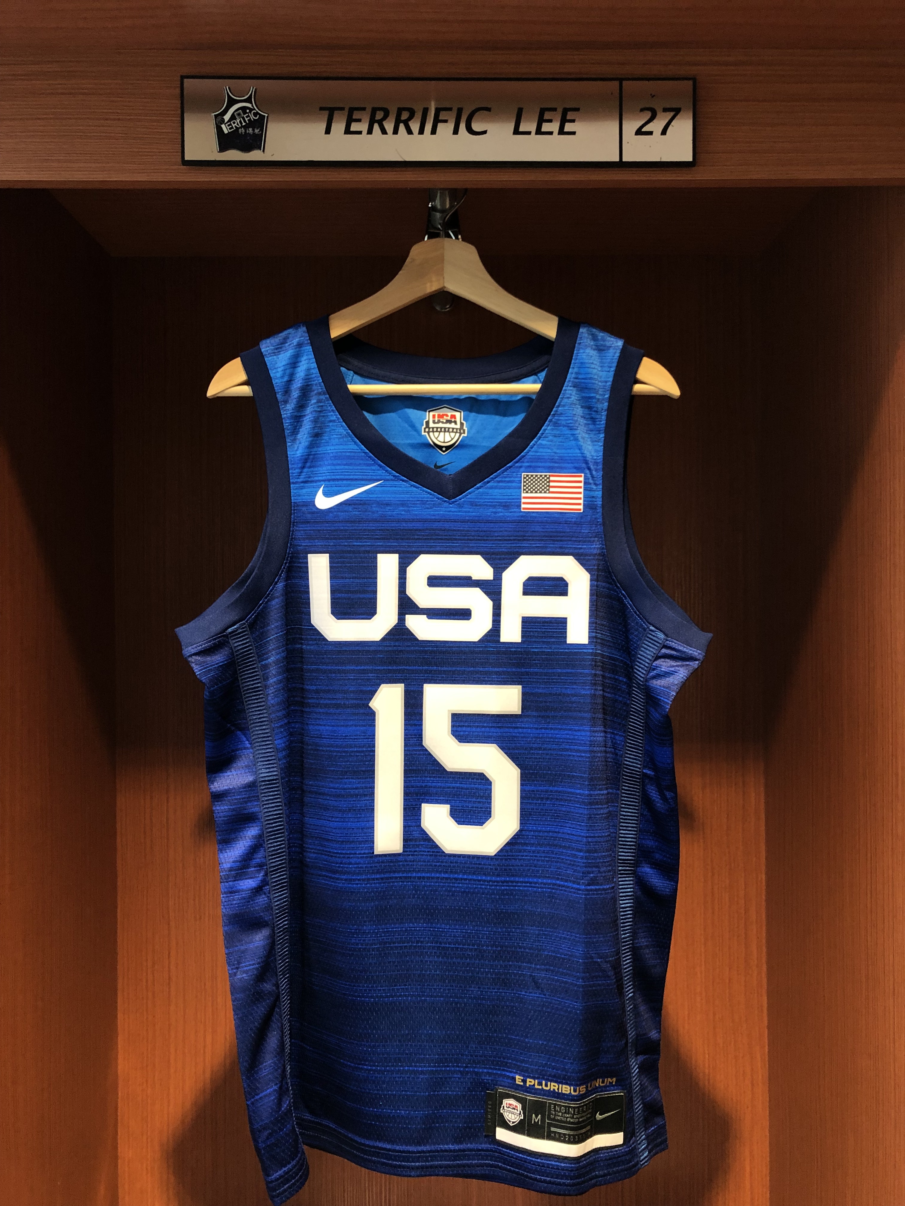 NBA球衣 Devin Booker 美國隊 奧運藍 USA Nike Swingman 球迷版 熱轉印 全新