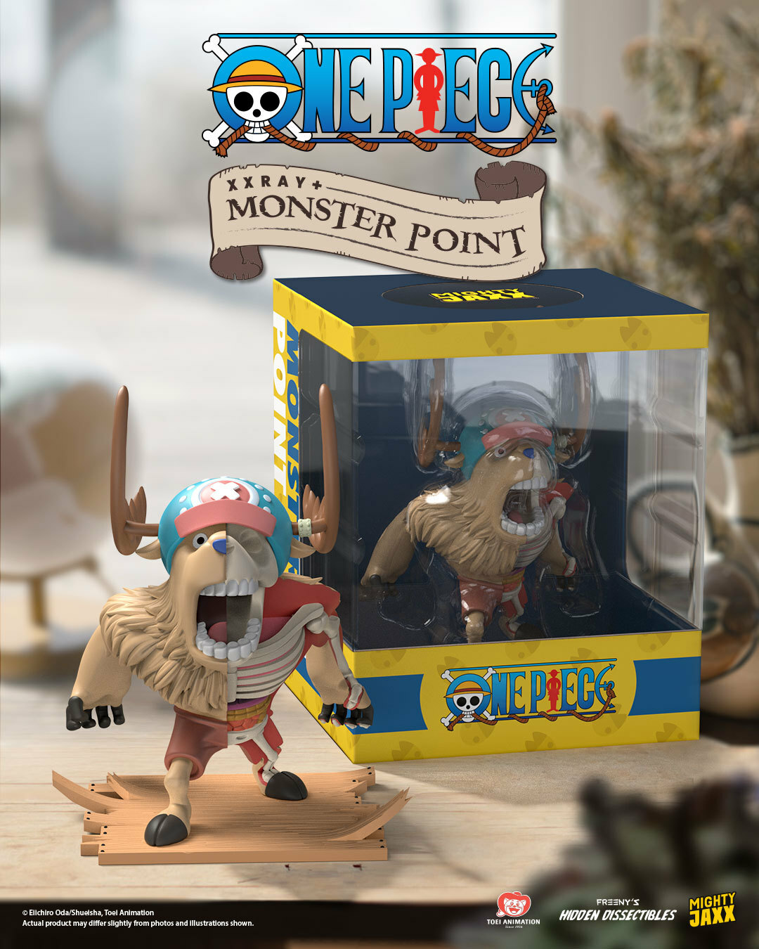 Mighty Jaxx  XXRAY PLUS 7吋 航海王 獸化喬巴Monster Point