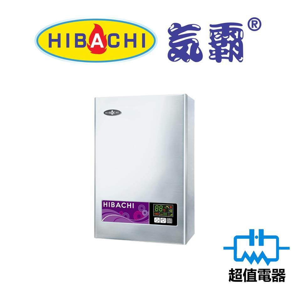 Hibachi 氣霸 - HY-12GWN (石油氣) (包基本安裝)拉絲鋼面智能恆溫熱水爐（HY12GWN）